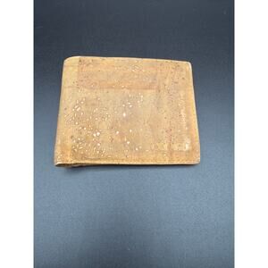 Corkor Cork Wallet Bifold Vegan Leather Natural Cork Slim Minimalist